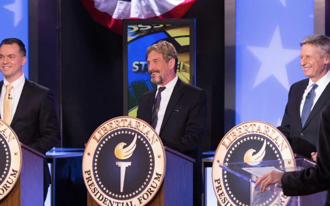 Libertarian presidential debate to air on Stossel Show Tonight