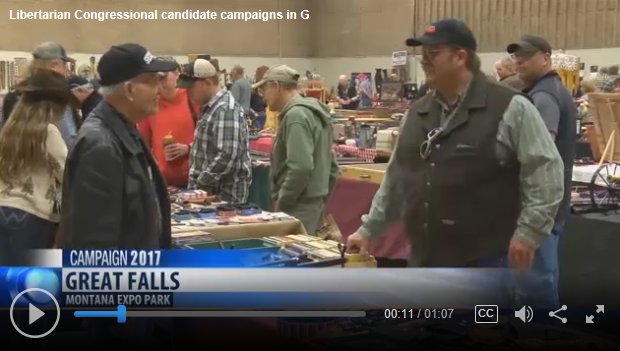 Libertarian candidate campaigns in Montana - Libertarian Party