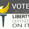 Vote like your liberty depends on it.