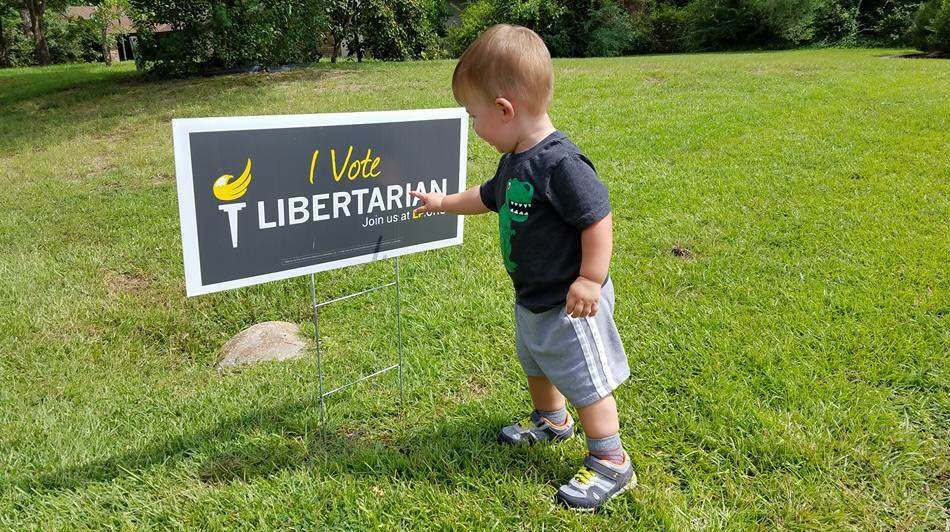 I vote Libertarian