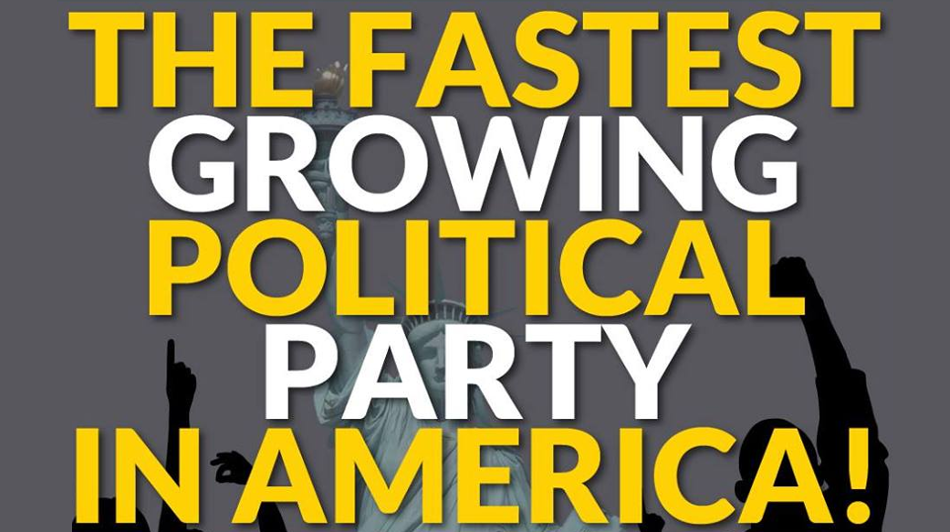 Libertarian Party registration surges 92% in 10 years