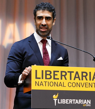 libertarian candidate presidential vohra arvin pardons ulbricht urges snowden party senate maryland lp