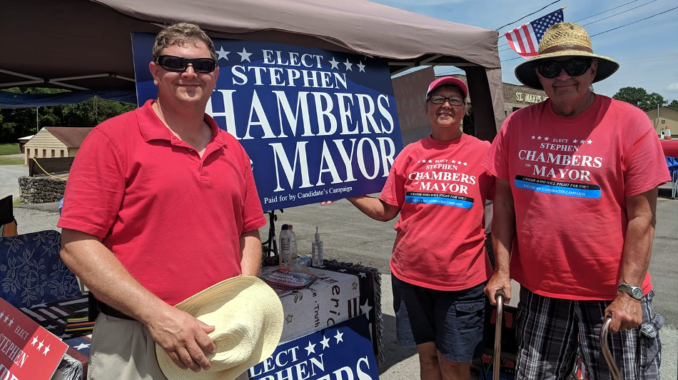 Stephen Chambers for mayor of Trousdale County, Tenn.