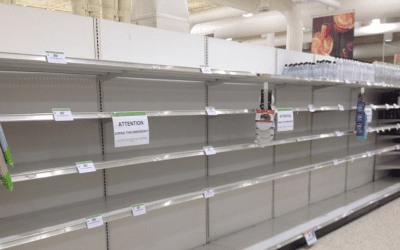 Higher prices help prevent empty shelves during natural disasters
