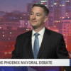 LNC Chair Nicholas Sarwark in the Phoenix mayoral debate on Sept. 17, 2018