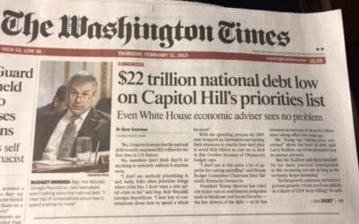 Being a voice of reason in DC