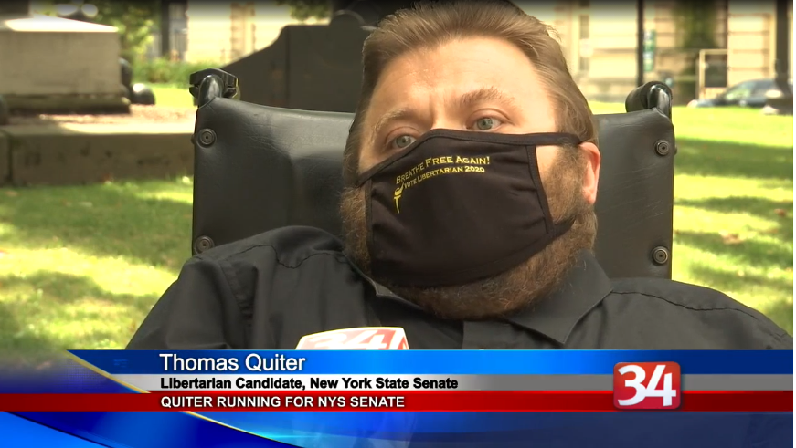 New York Assembly Candidate Interviewed by ABC TV Affiliate