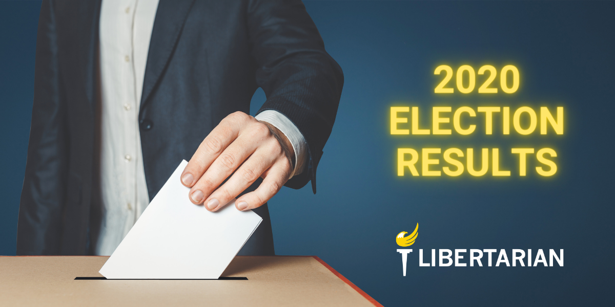 2020 Election Results Libertarian Party